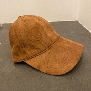 Cap Reiss brand suede material color tan OS